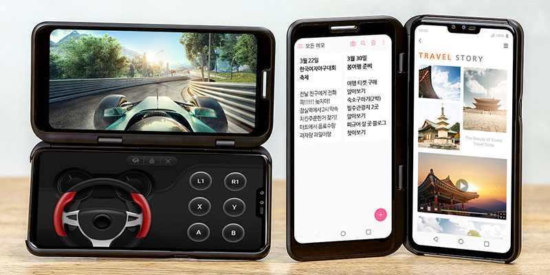 LG Dual Screen Whale V50ThinQ