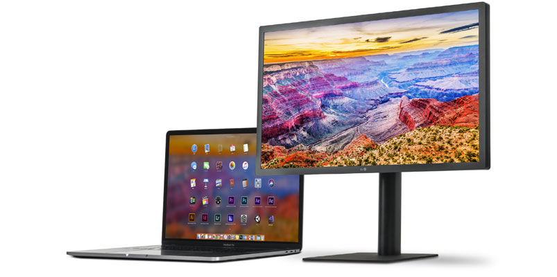 El monitor UltraFine 5K de LG es ideal para iPad Pro y MacBook