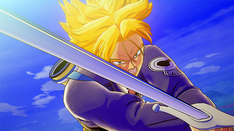 Trunks DRAGON BALL Z Kakarot espada