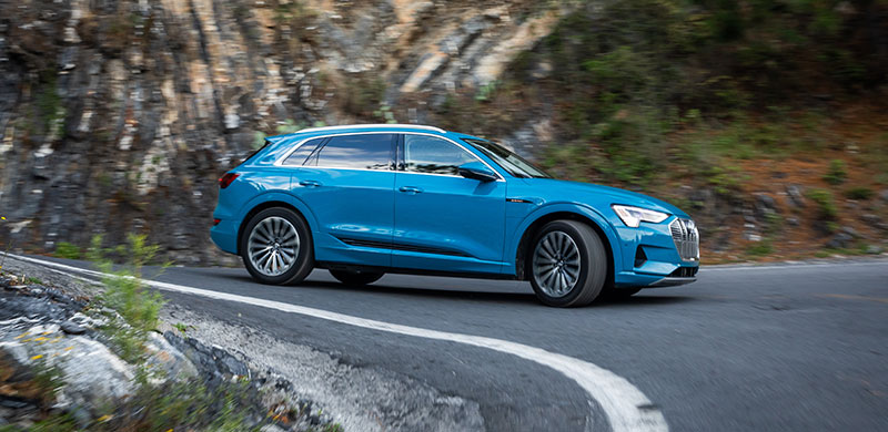 Audi e-tron Mexico costado