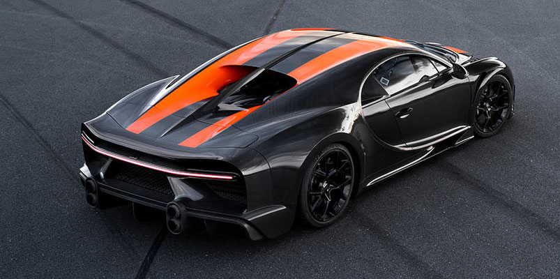 Bugatti Chiron velocidad 490 km/h