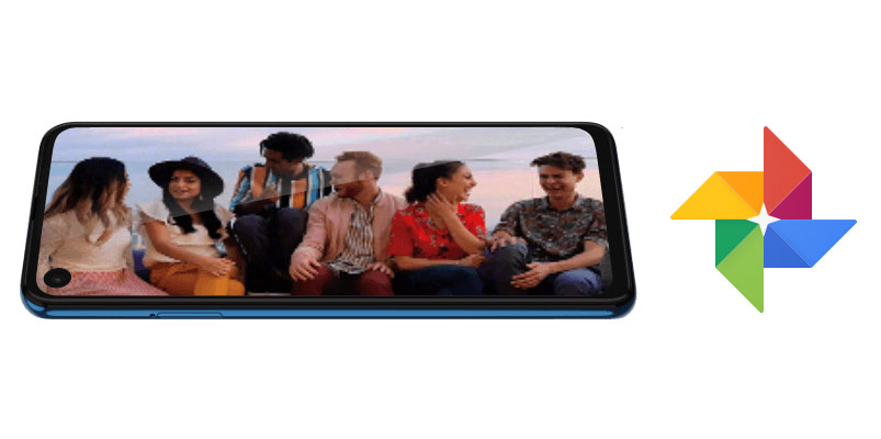 Google Photos formato Motorola One Vision