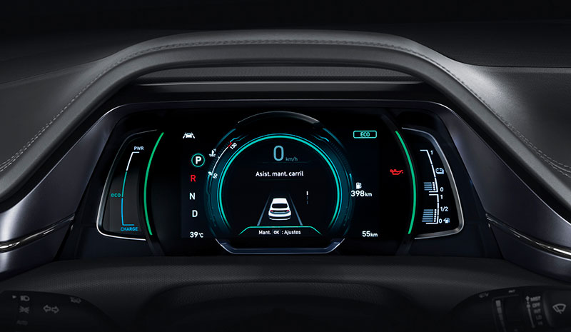 Hyundai Ioniq 2020 cluster