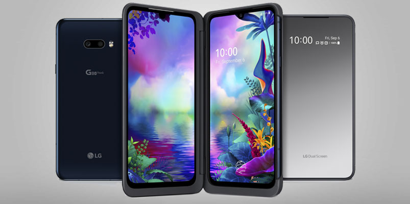 El nuevo LG G8X ThinQ con tres pantallas llegará muy pronto a México