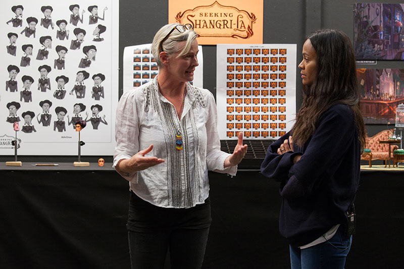 Sr. Link Zoe Saldana