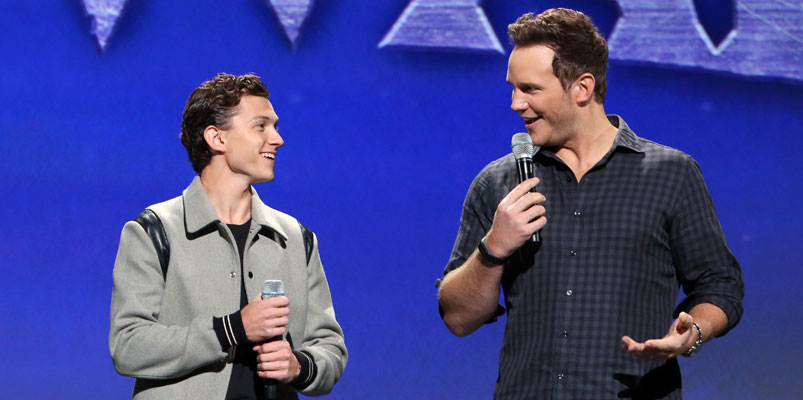 Tom Holland y Chris Pratt juntos una vez más, en Onward de Pixar