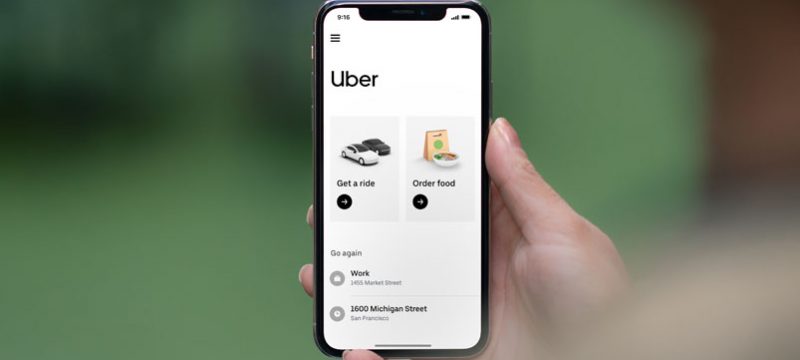 Uber app nueva interfaz