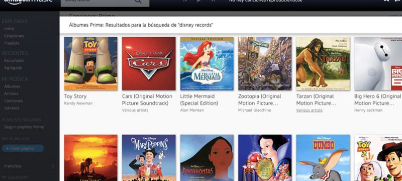 Amazon Prime Music Disney