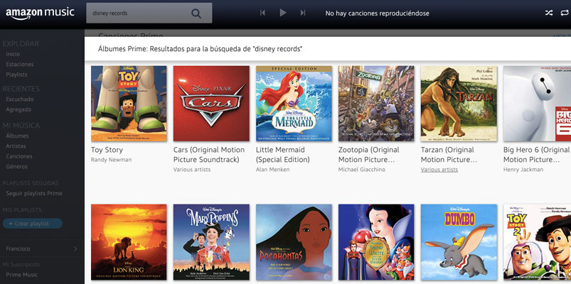 Los mejores temas y discos de Disney ahora en Amazon Prime Music