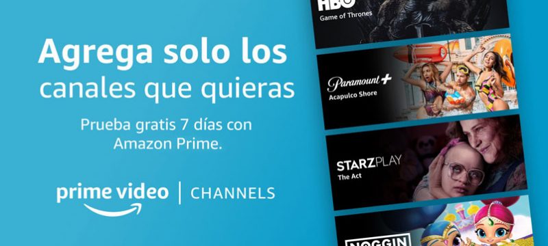 Amazon Prime Video Channels Mexico