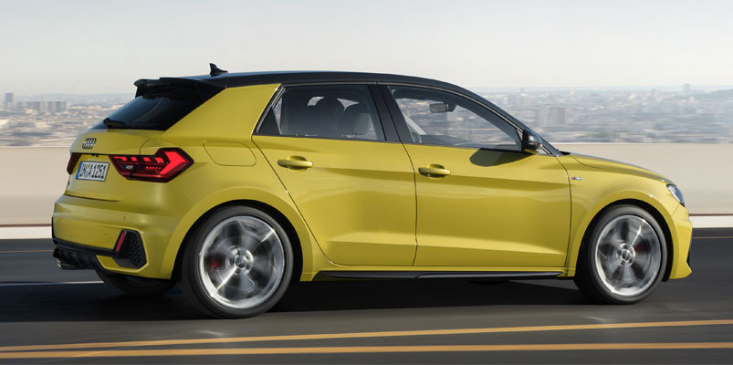 Audi A1 Sportback lateral