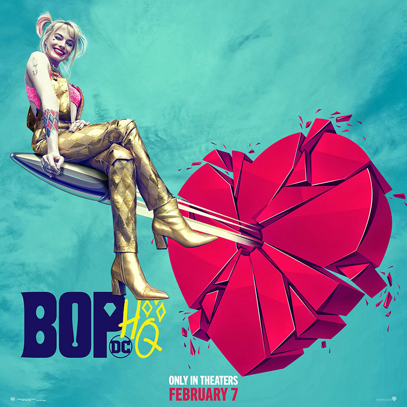 Birds of Prey poster corazon