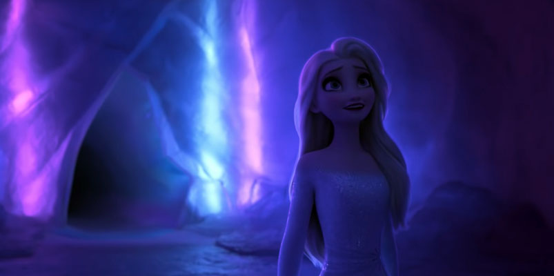 Una extraña voz sigue llamando a Elsa en el nuevo tráiler de Frozen 2