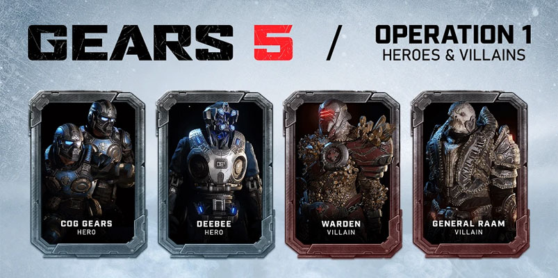 Nuevos personajes llegan al campo de batalla de Gears 5