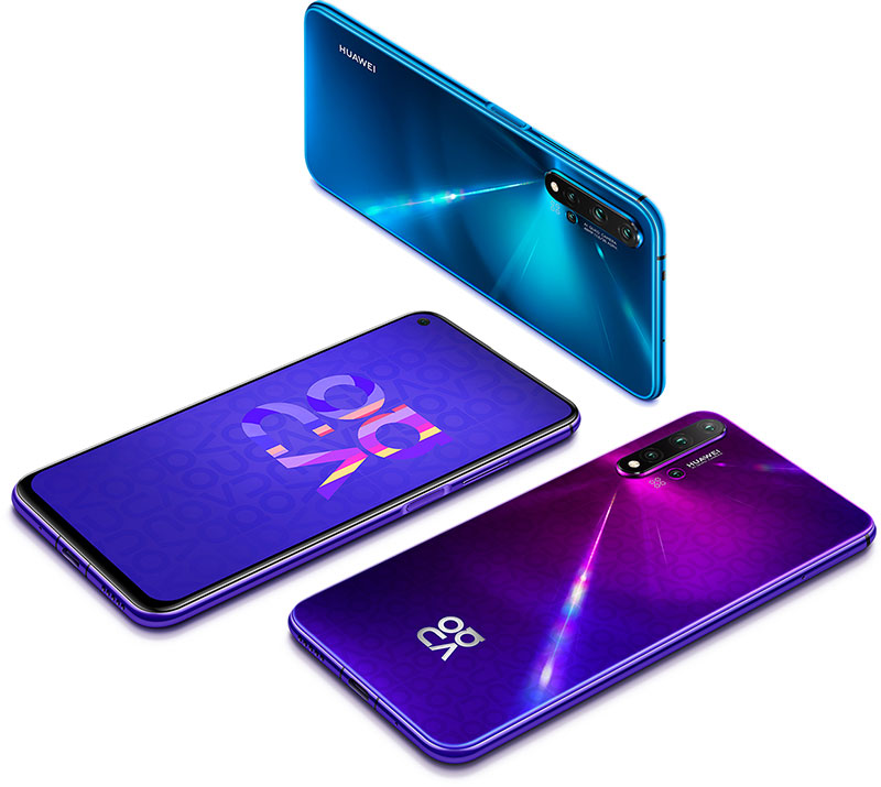 Huawei Nova 5T colores