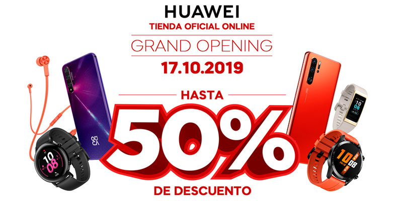 Huawei estrena tienda en línea en México con buenos descuentos