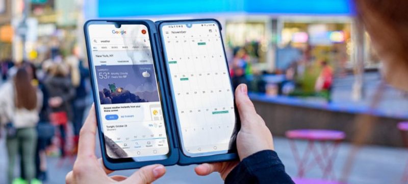 LG G8XThinQ con LG Dual Screen
