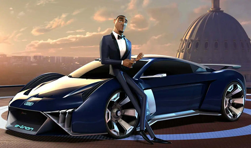 Audi RSQ e-tron Lance Sterling