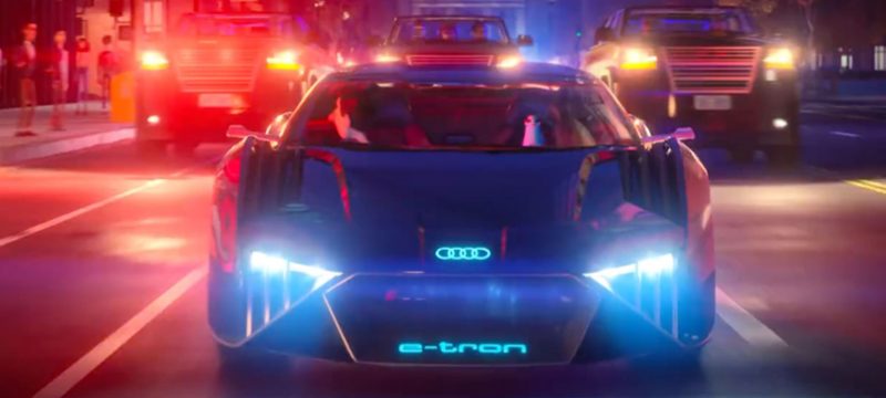Audi RSQ e-tron Spies in Disguise