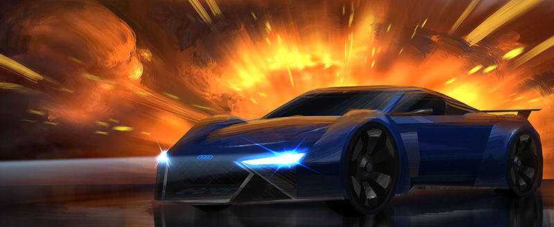 Audi RSQ e-tron video