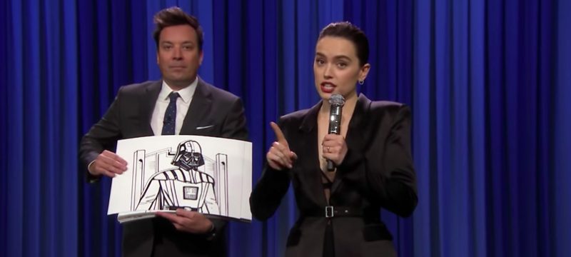 Daisy Ridley Rap Star Wars