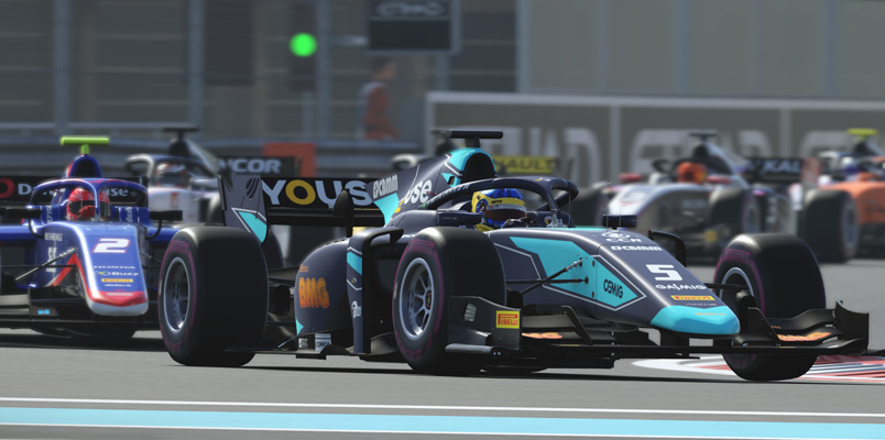 La Formula 2 Championship ya se corre en el juego F1 2019