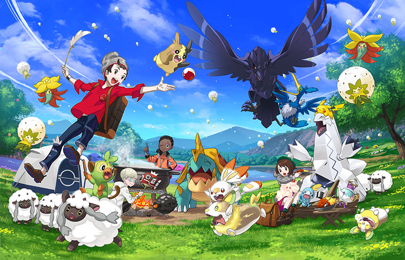 Pokemon Camp Pokemon Sword y Pokemon Shield