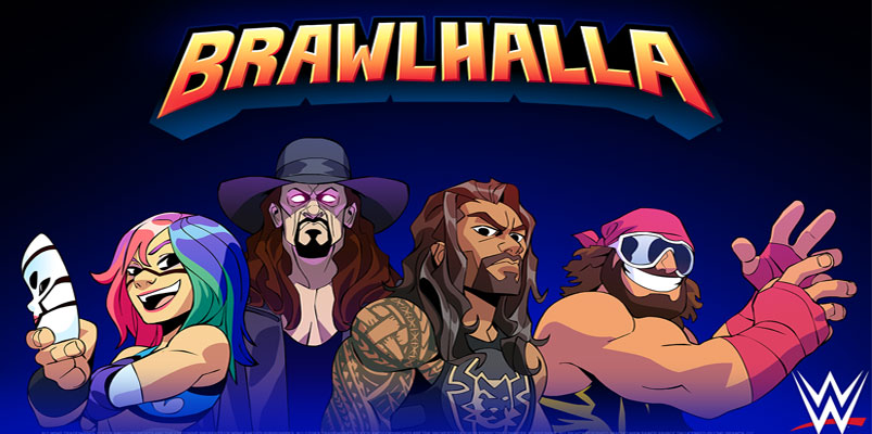 Randy Savage, Undertaker, Roman Reigns pelean en Brawlhalla