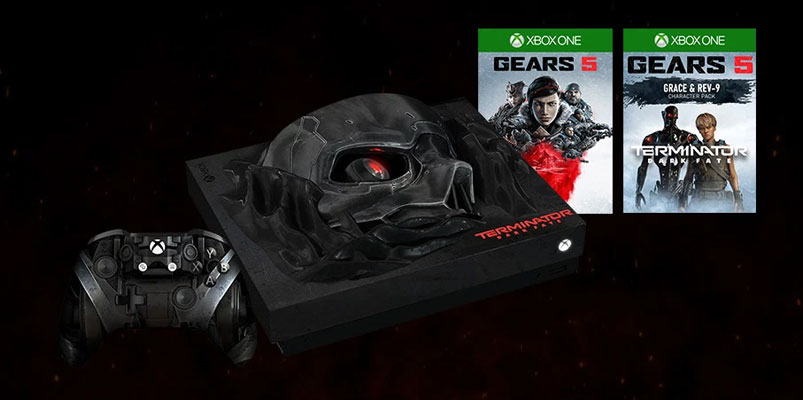 Así es el nuevo Xbox One X edición especial de Terminator: Dark Fate