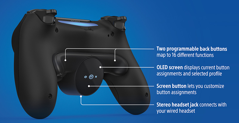 Back Button Attachment funciones