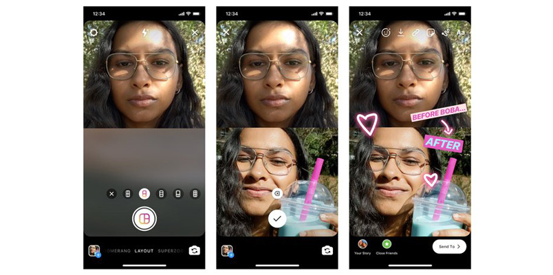 Instagram ahora te deja crear collages en tus Historias