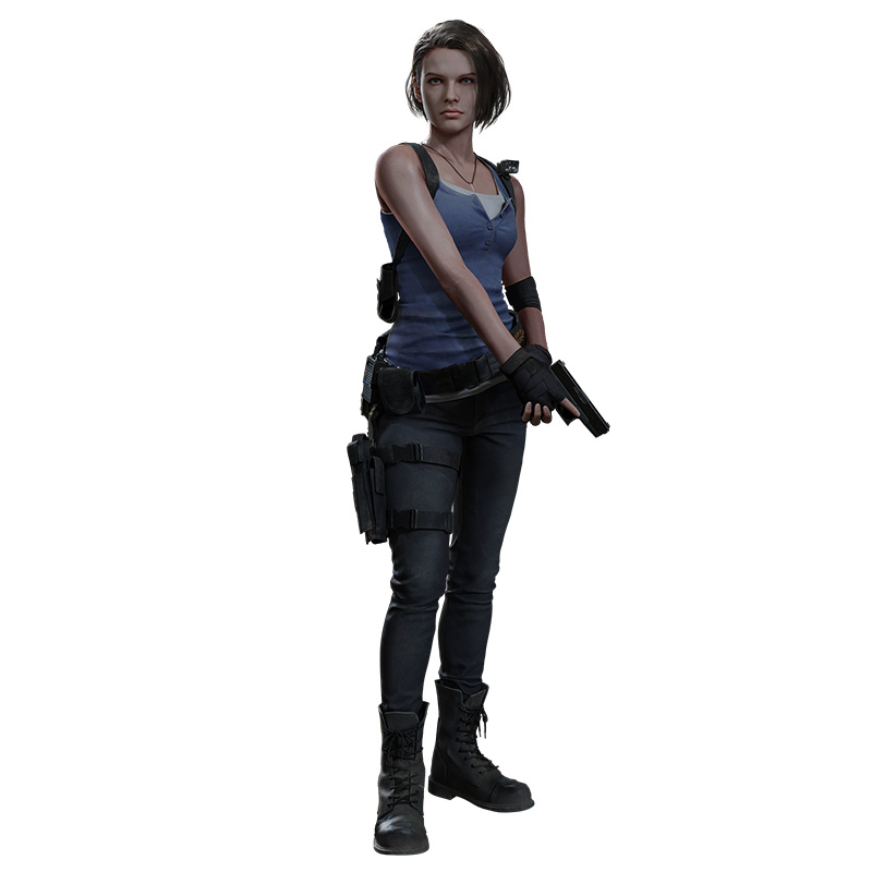 Resident Evil 3 Jill Character Arte