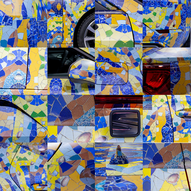 Camuflaje SEAT Leon formas