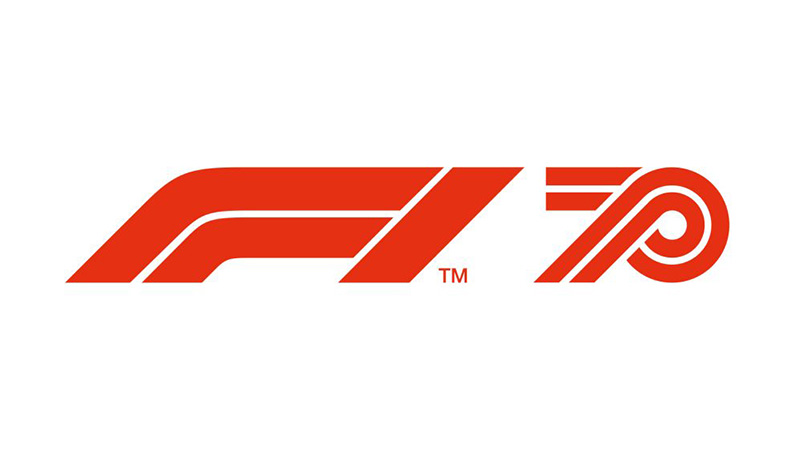 Formula 1 70 aniversario logo