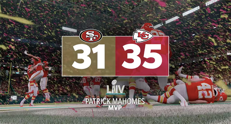 Madden NFL 20 macador Super Bowl LIV