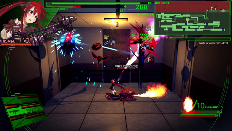 Dead or School combate