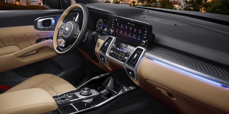 KIA Sorento previo Ginebra 2020 pantalla