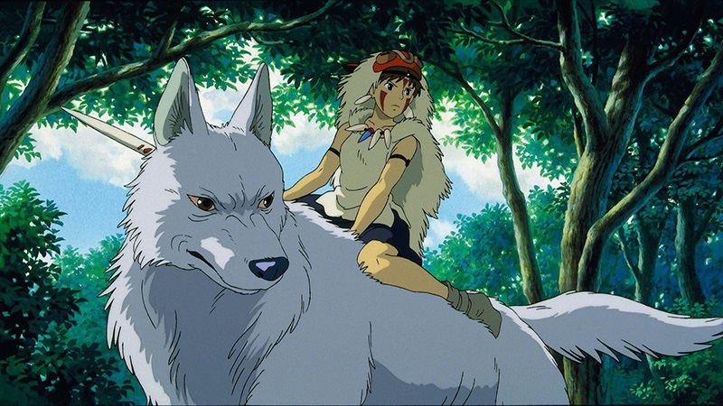 La-princesa-Mononoke Netflix marzo 2020