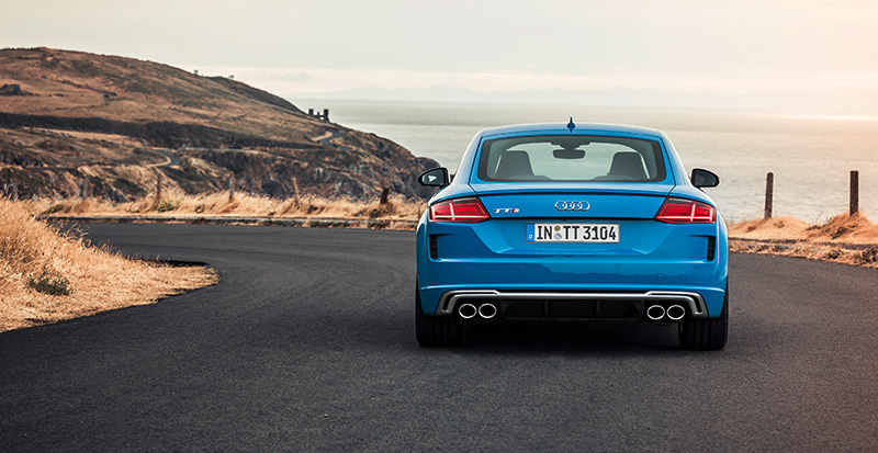 Nuevo Audi TTS TFSI atras