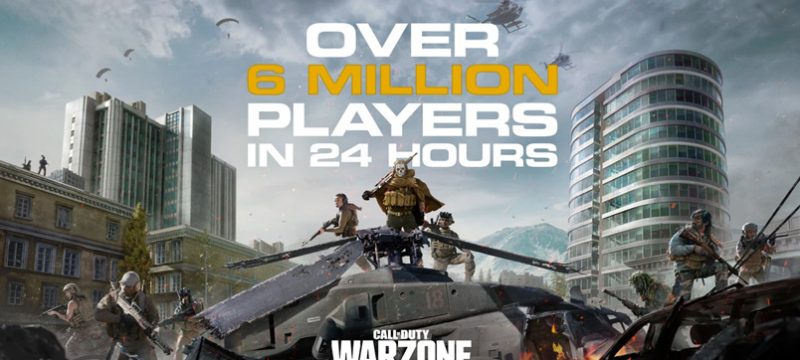 Call of Duty Warzone 6 millones