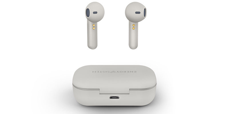 Earphones Style 3 True Wireless blancos