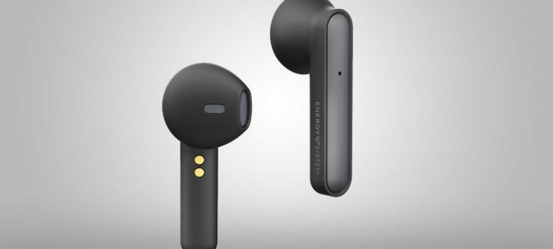Earphones Style 3 True Wireless negros