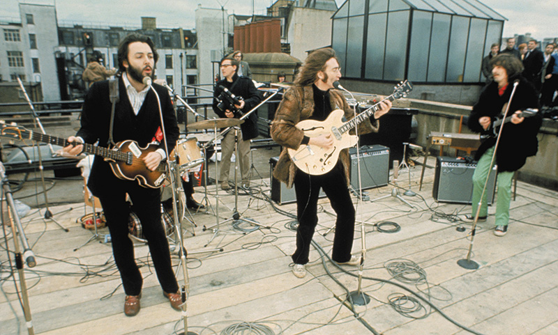 The Beatles Get Back cines