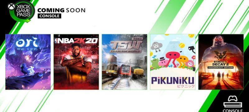 Xbox Game Pass marzo 2020