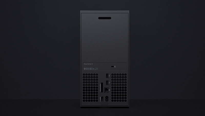 Xbox Series X trasera