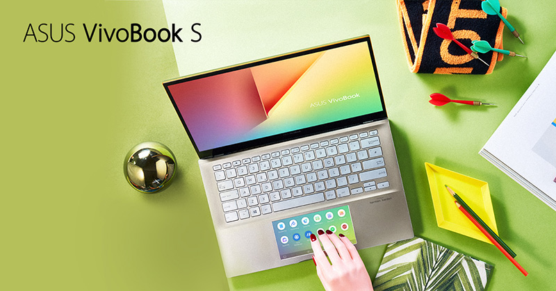 ASUS VivoBook S trabajo ScreenPad