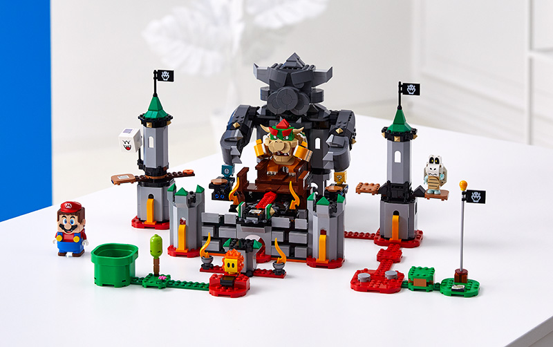 LEGO Super Mario set Bowser castillo