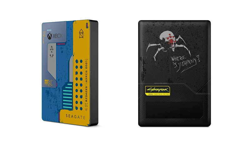 Seagate Game Drive for Xbox Cyberpunk 2077 Special Edition
