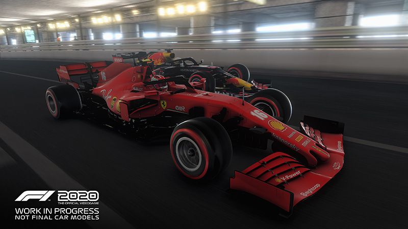F1 2020 Monaco Hot Lap tunel