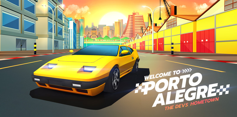 Horizon Chase rinde tributo a Porto Alegre en nueva actualización